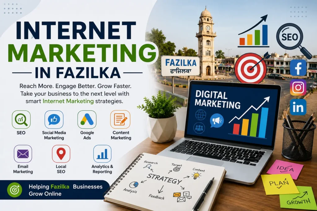 Internet Marketing in Fazilka